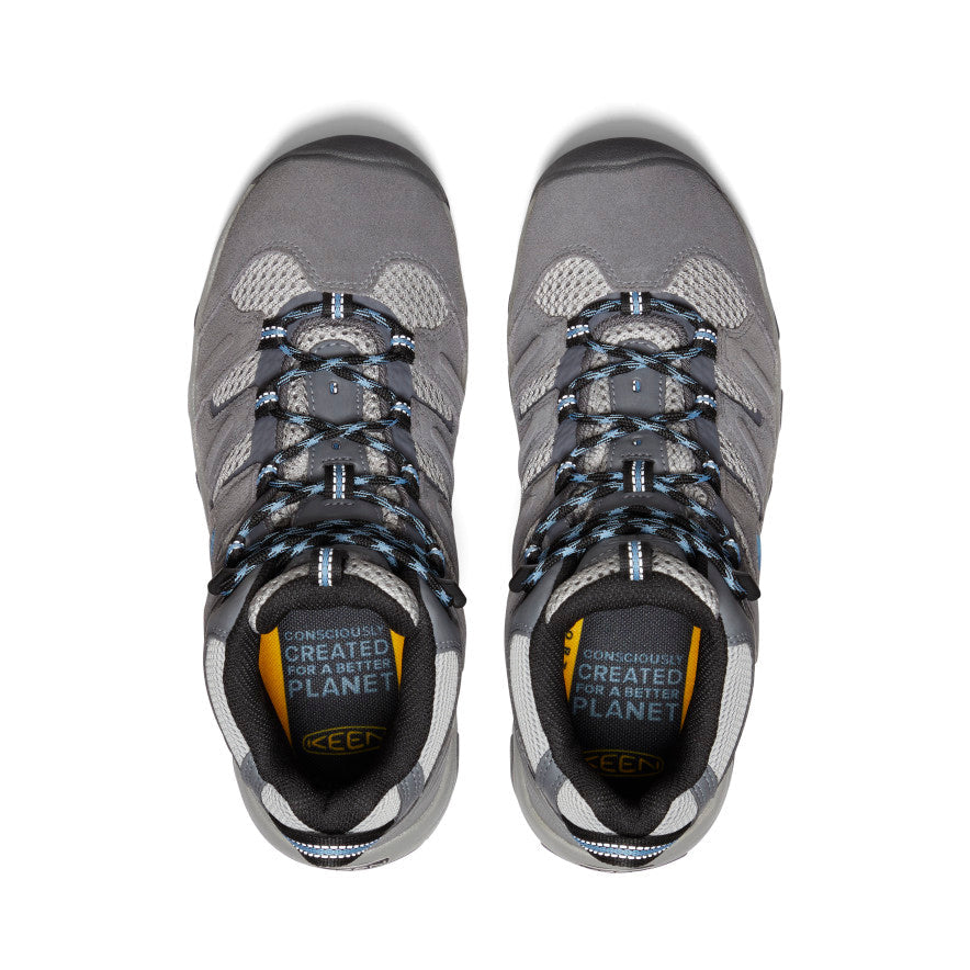 Keen Women's Headout Waterproof Hiking Boot | Steel Grey/Blue Heaven