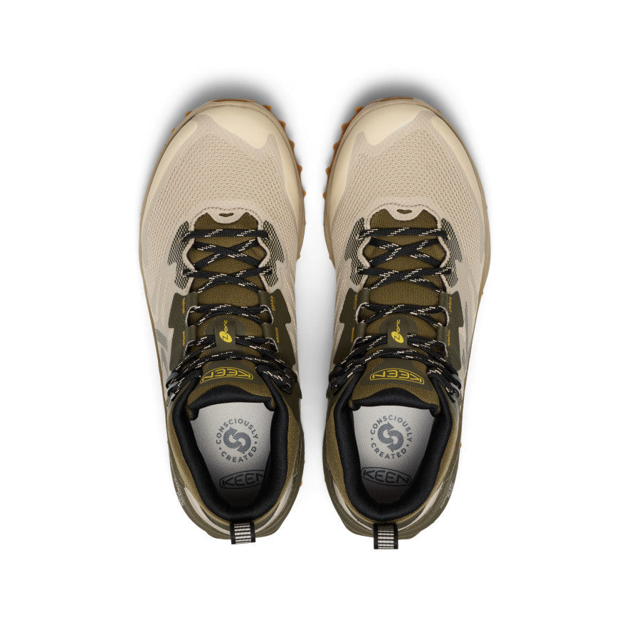 Keen Men's Zionic NXT Waterproof Hiking Boot | Brindle/Lemon Curry
