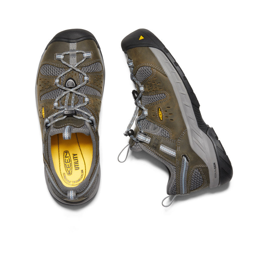 Keen Women's Atlanta Cool II ESD (Steel Toe) | Gargoyle/Blue Fog