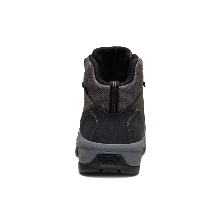 Keen Men's Skokie Waterproof Work Boot (Carbon Toe) | Magnet/Black