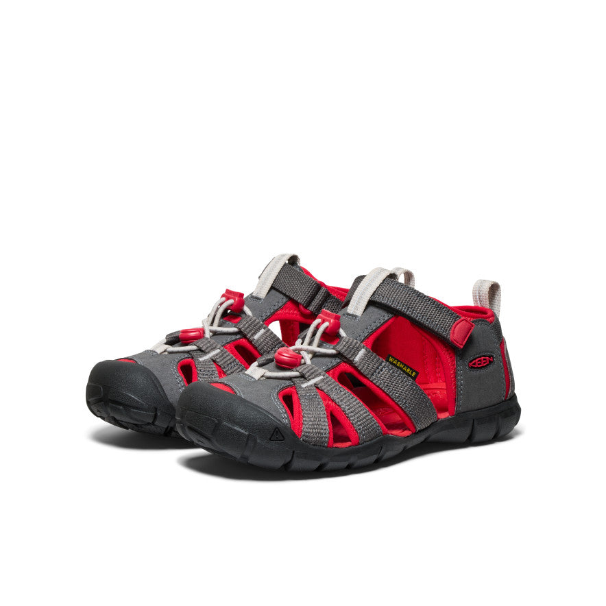 Keen Big Kids' Seacamp II CNX | Magnet/Red Carpet