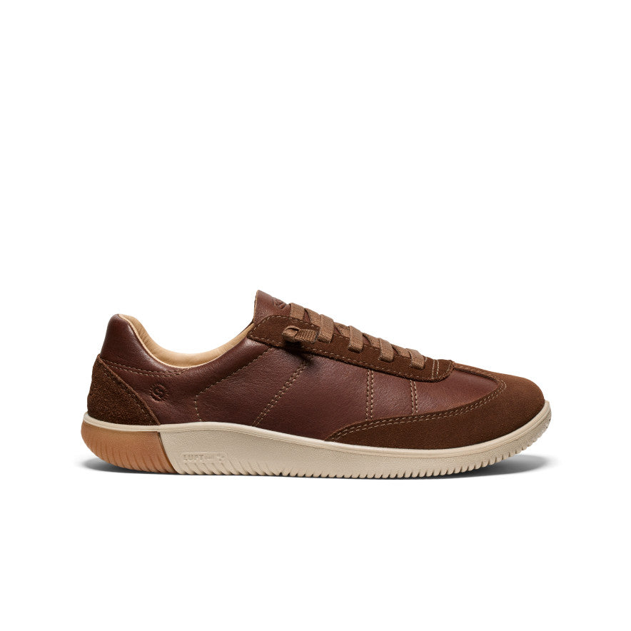 Keen Men's KNX T-Toe Sneaker | Dark Earth/Plaza Taupe