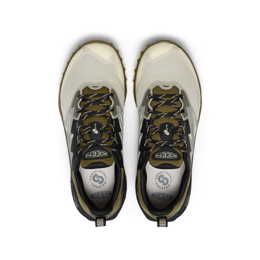 Keen Men's Zionic NXT Waterproof Hiking Shoe | Abbey Stone/Dark Olive