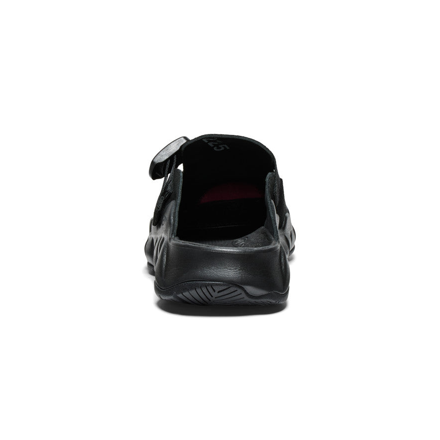 Keen Men's Hyperport Leather Clog | Black/Black