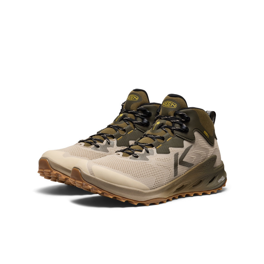 Keen Men's Zionic NXT Waterproof Hiking Boot | Brindle/Lemon Curry
