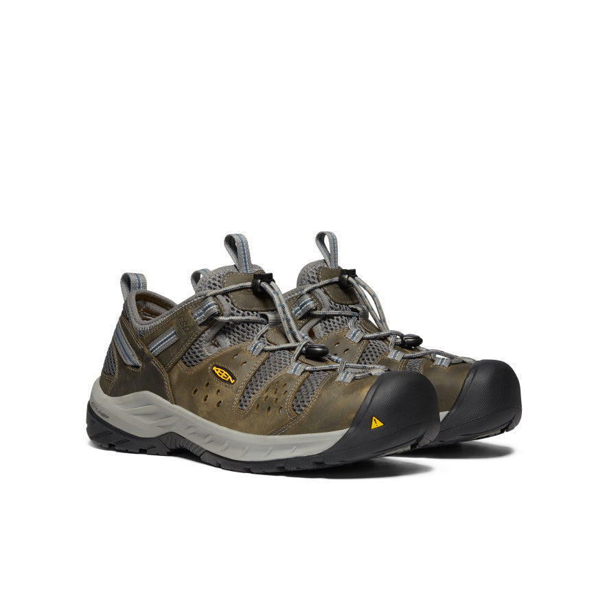 Keen Men's Atlanta Cool II ESD (Steel Toe) | Gargoyle/Midnight Navy