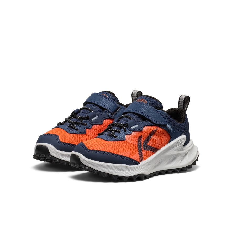 Keen Little Kids' Zionic Waterproof Shoe | Naval Academy/Scarlet Ibis