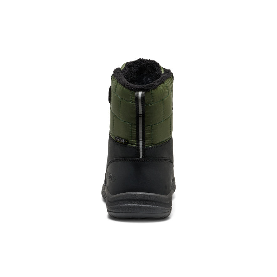 Keen Big Kids' Kanibou Waterproof Winter Boot | Black/Bronze Green