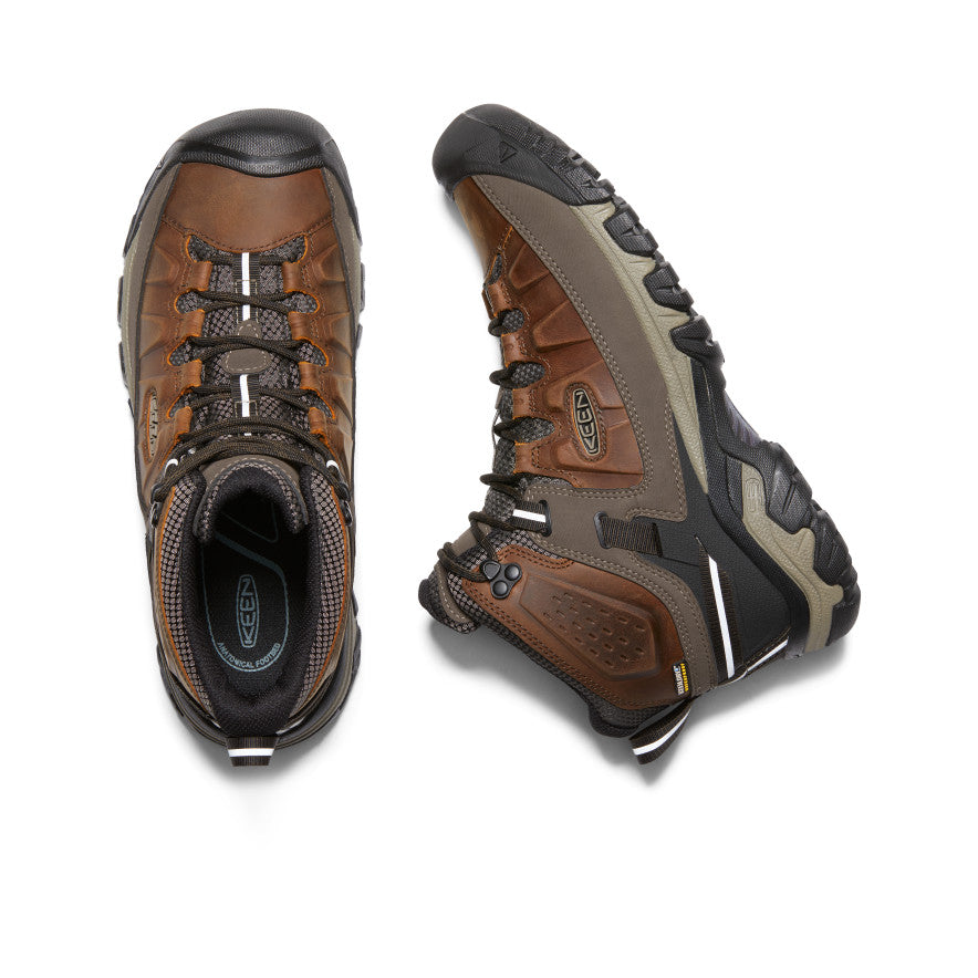 Keen Men's Targhee III Waterproof Mid | Chestnut/Mulch