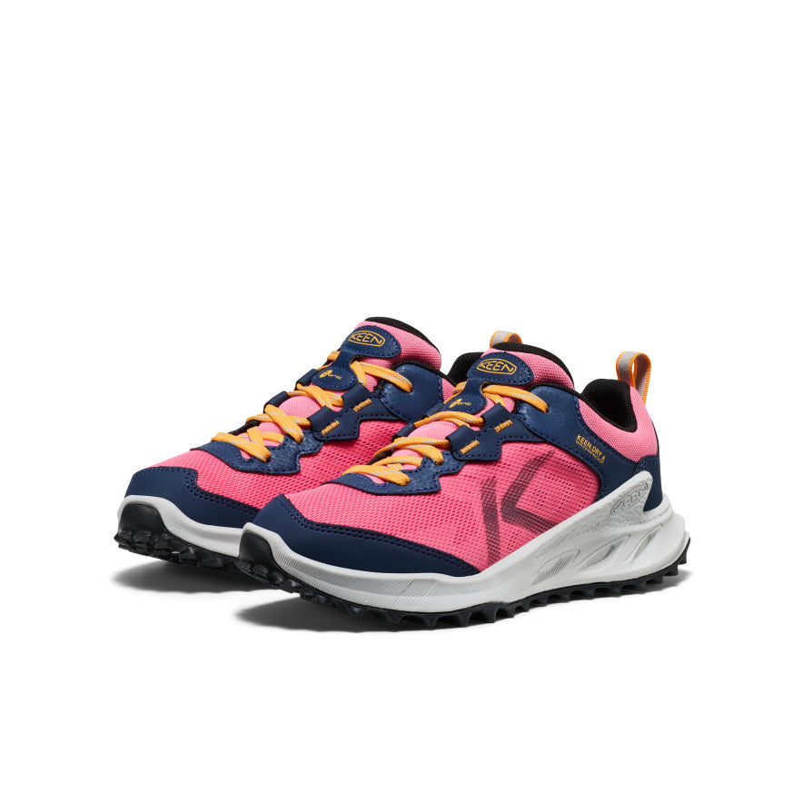 Keen Big Kids' Zionic Waterproof Shoe | Naval Academy/Pink Lemonade