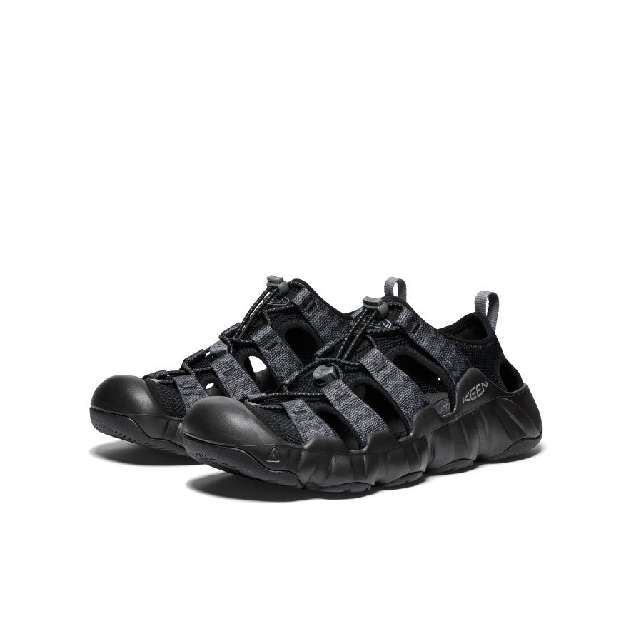 Keen Men's Hyperport H2 Sandal | Black/Steel Grey
