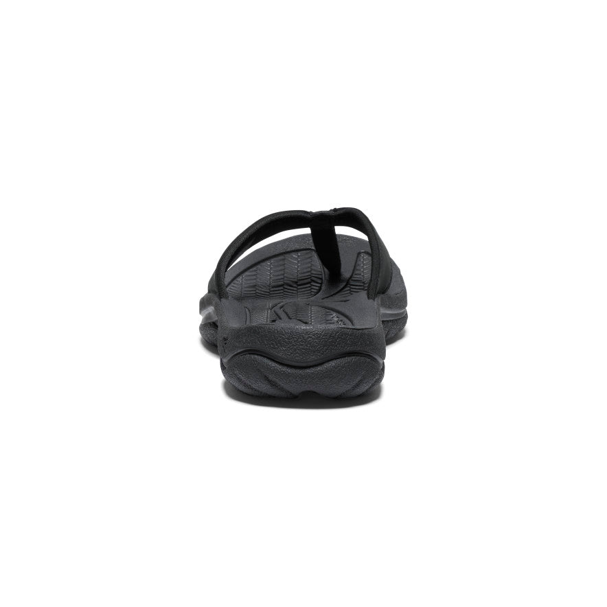 Keen Women's Kona Leather Flip-Flop | Black/Vapor