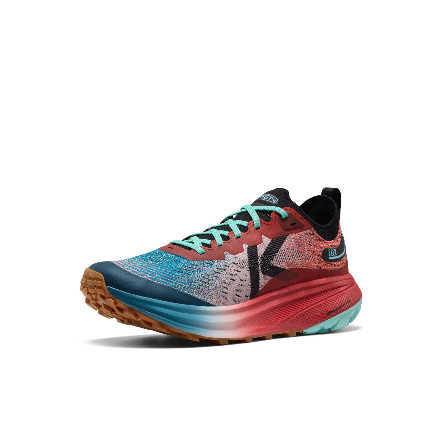 Keen Men's Seek Trail Running Shoe | Grenadine/Ocean Depths