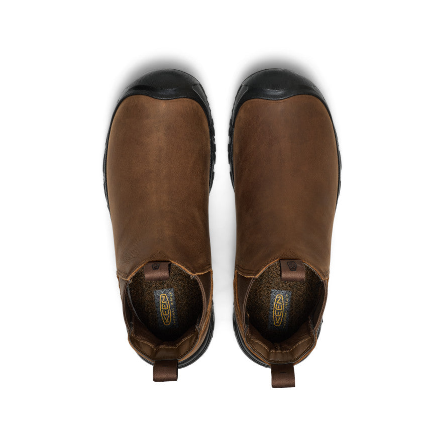 Keen Men's Anchorage IV Waterproof Boot | Dark Earth/Black