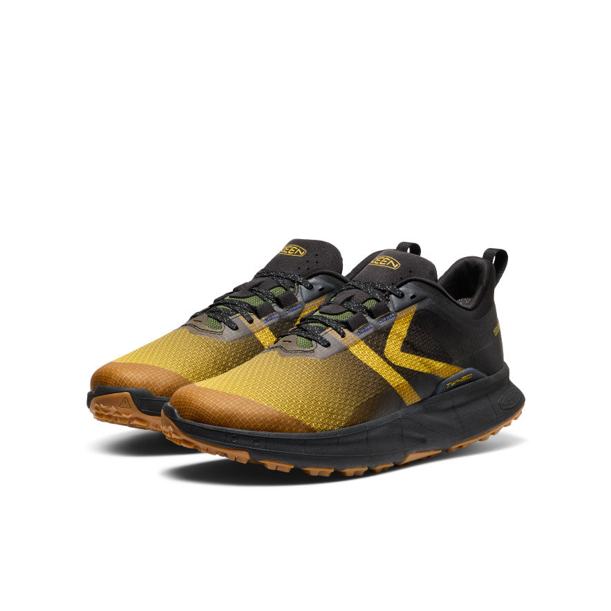 Keen Men's 450 Dirt Waterproof Hiking Shoe | Lemon Curry/Black