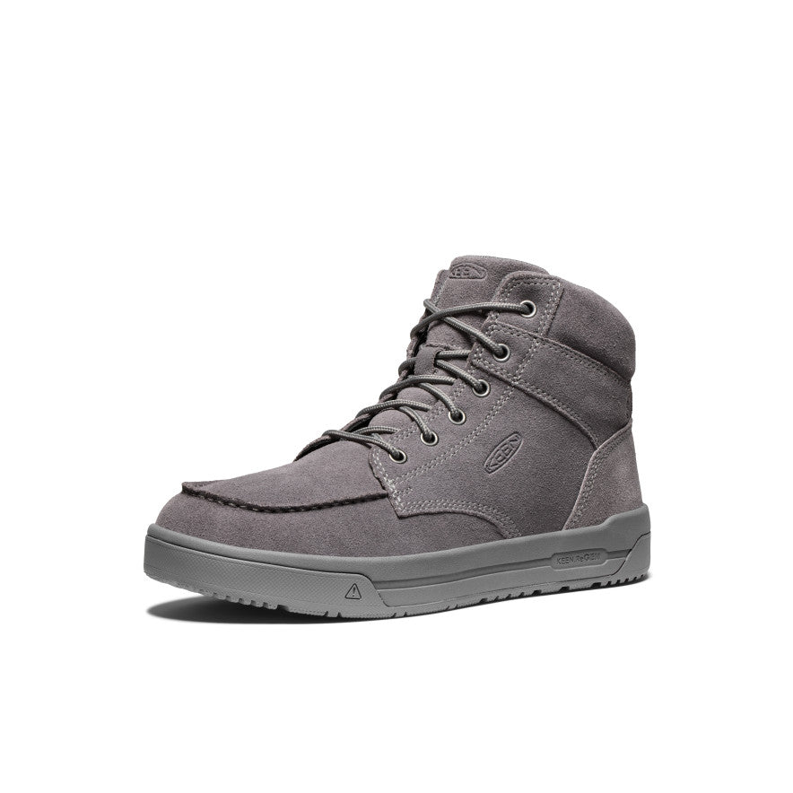 Keen Men's Gibson Boot (Soft Toe) | Steel Grey/Steel Grey