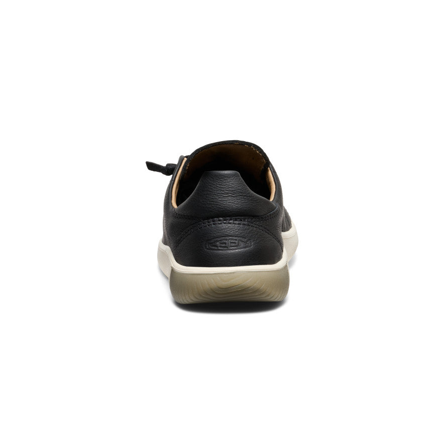 Keen Men's KNX Leather Sneaker | Black/Star White