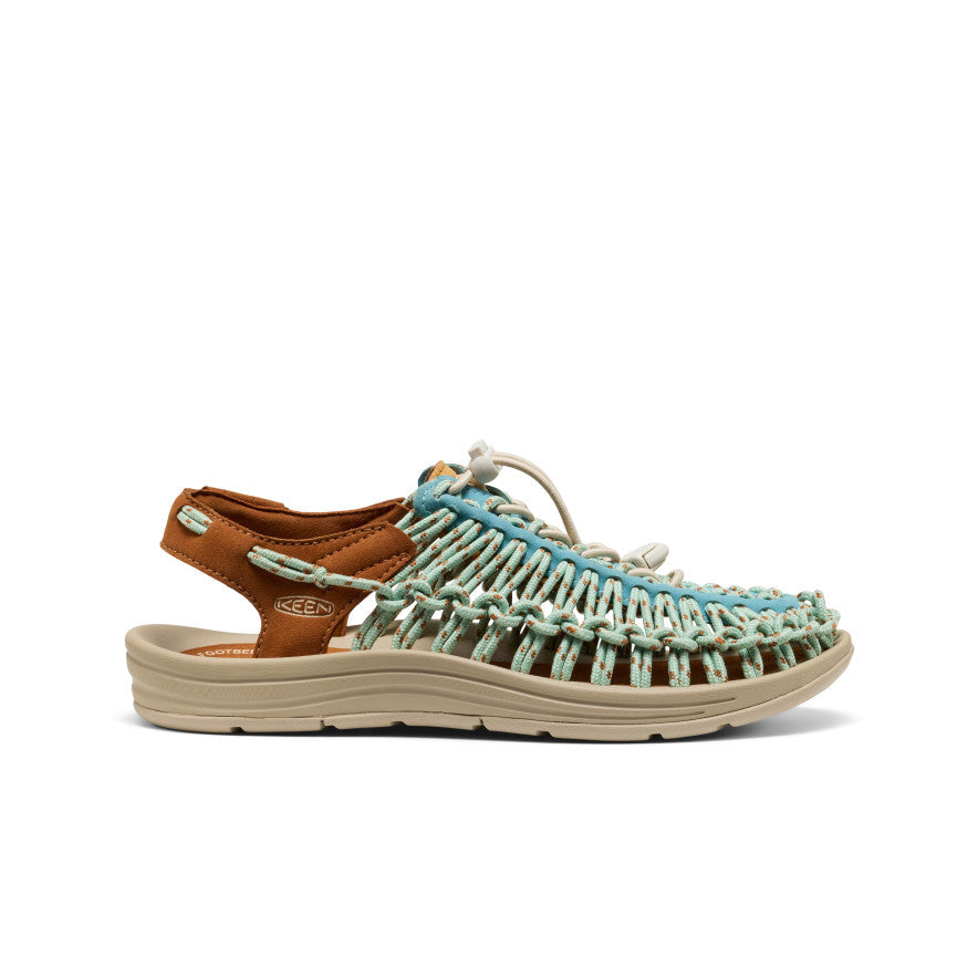 Keen Women's UNEEK Sneaker | Milky Blue/Roasted Pecan