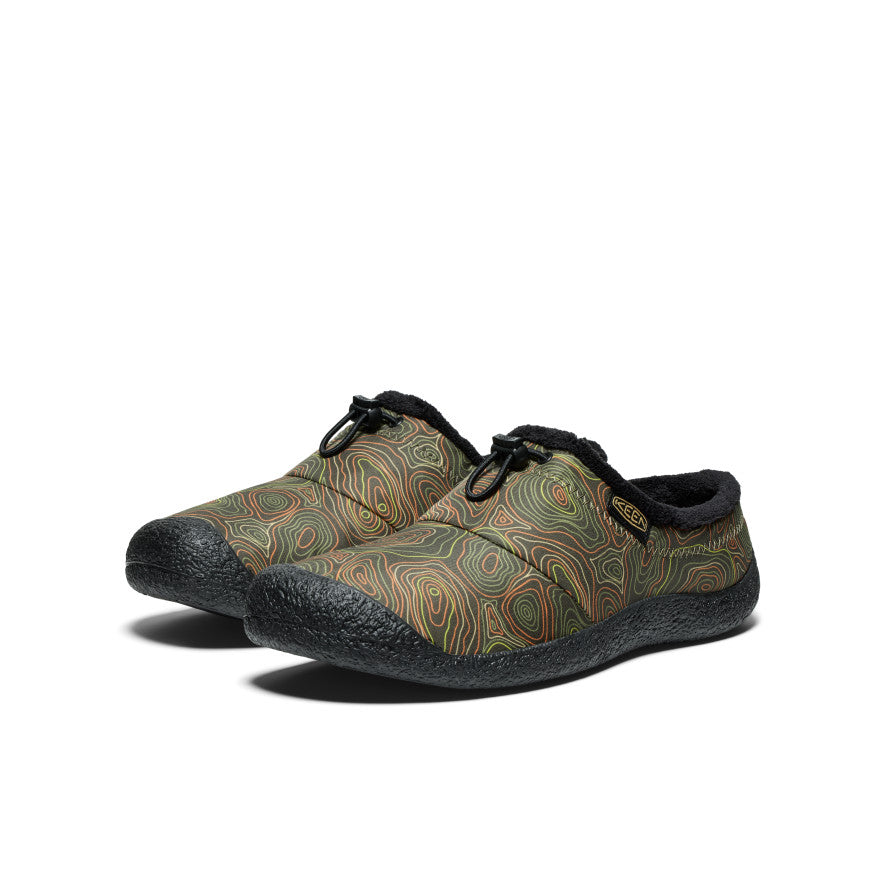 Keen Men's Howser III Slide | Black Olive/Light Curry