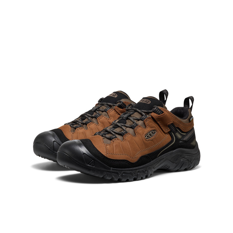 Keen Men's Targhee IV Waterproof Hiking Shoe | Bison/Black
