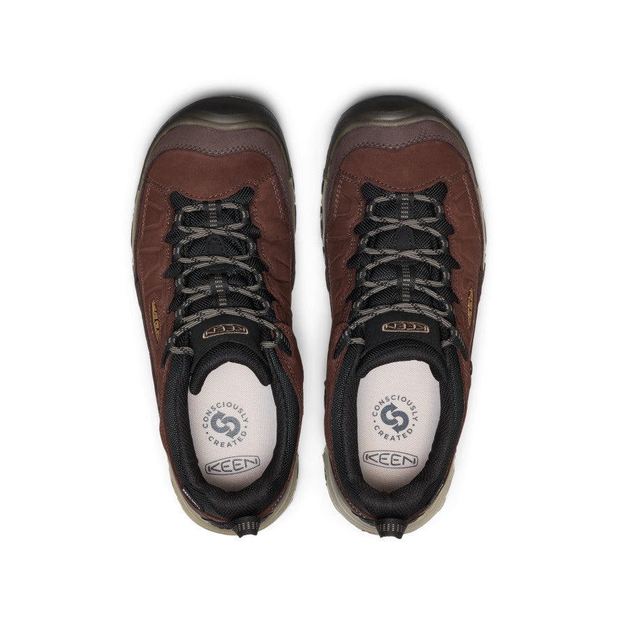 Keen Men's Targhee IV Waterproof Hiking Shoe | Java/Bison