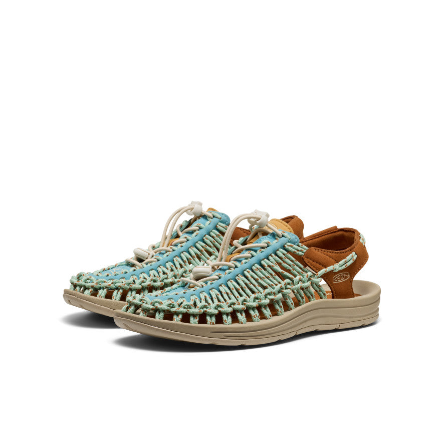 Keen Women's UNEEK Sneaker | Milky Blue/Roasted Pecan