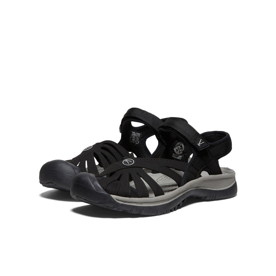 Keen Women's Rose Sandal | Black/Neutral Gray