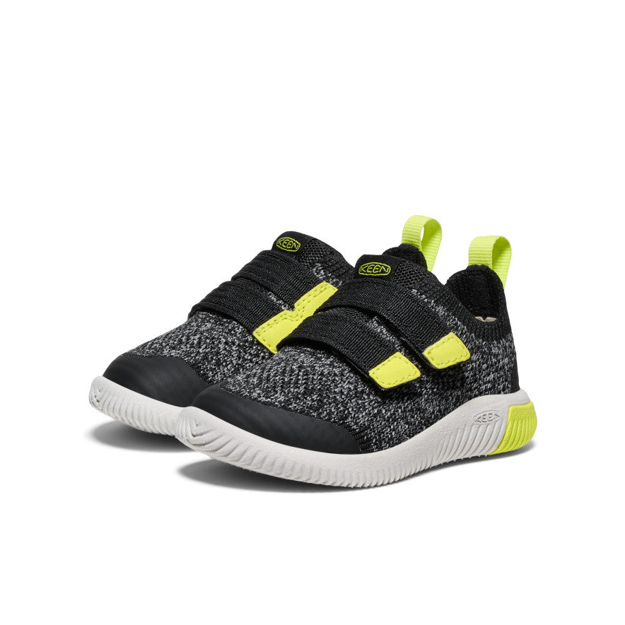 Keen Toddlers' KNX Knit Double Strap | Black/Evening Primrose