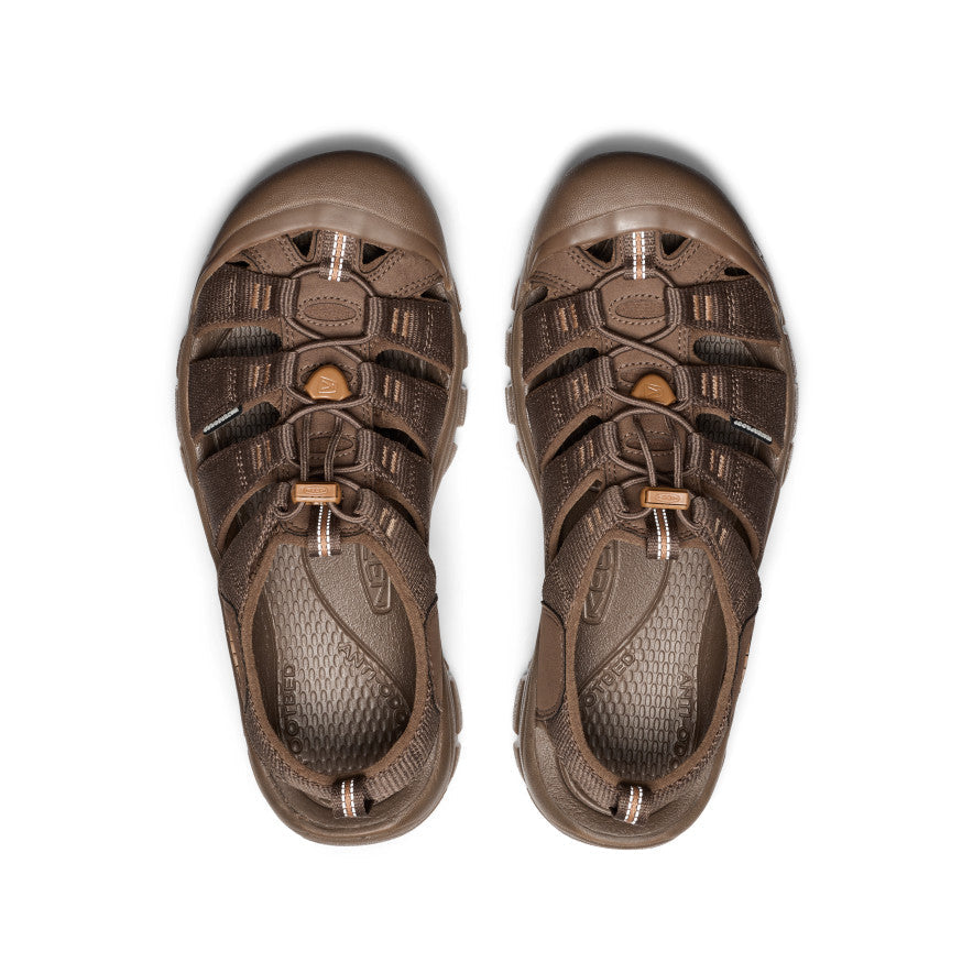 Keen Men's Newport H2 Sandal | Monochrome/Dark Earth