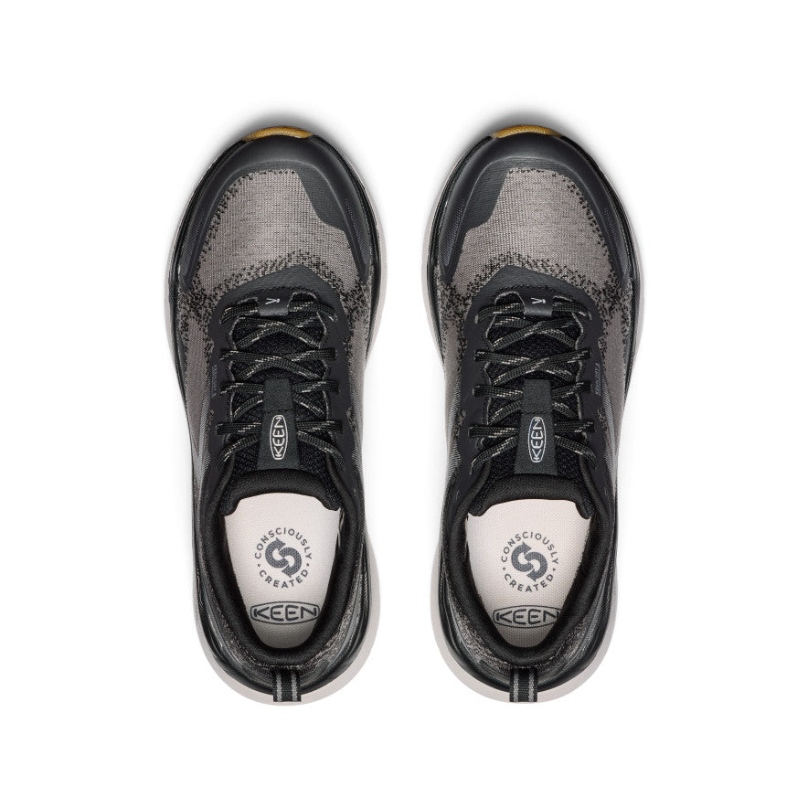 Keen Women's Leiki Waterproof Hiking Shoe | Black/Steel Grey