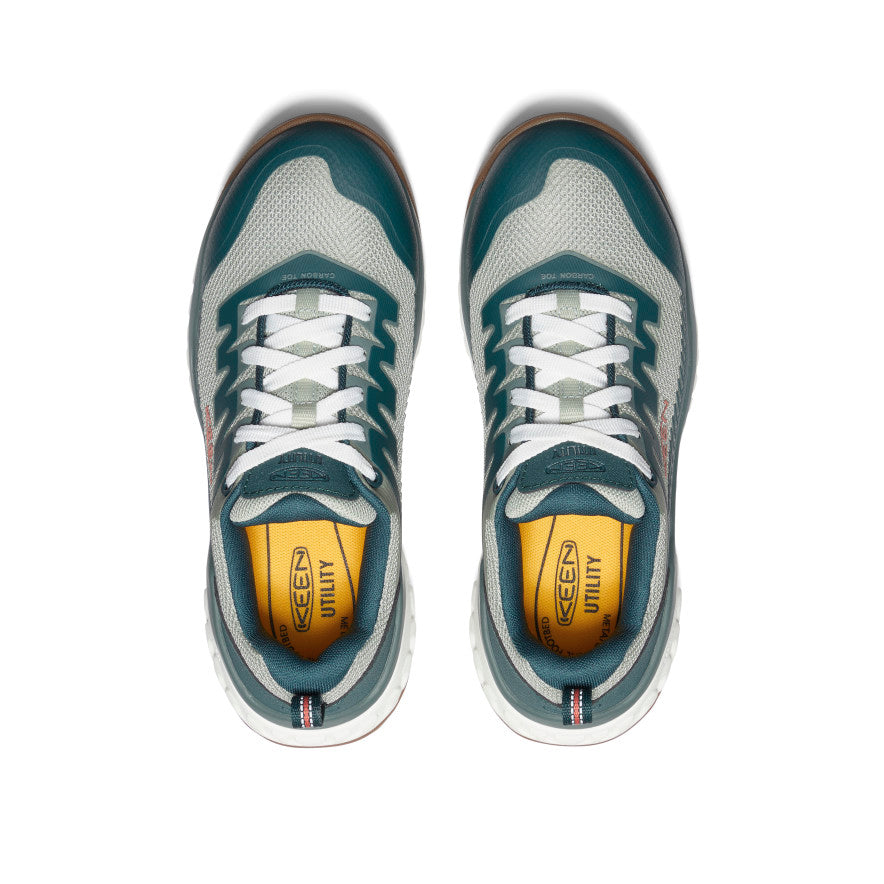 Keen Women's Arvada Work Sneaker (Carbon Toe) | Sea Moss/Desert Sage