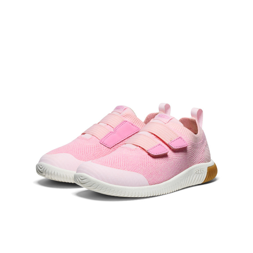 Keen Big Kids' KNX Knit Double Strap | Giggle Pink/Moonlite Mauve