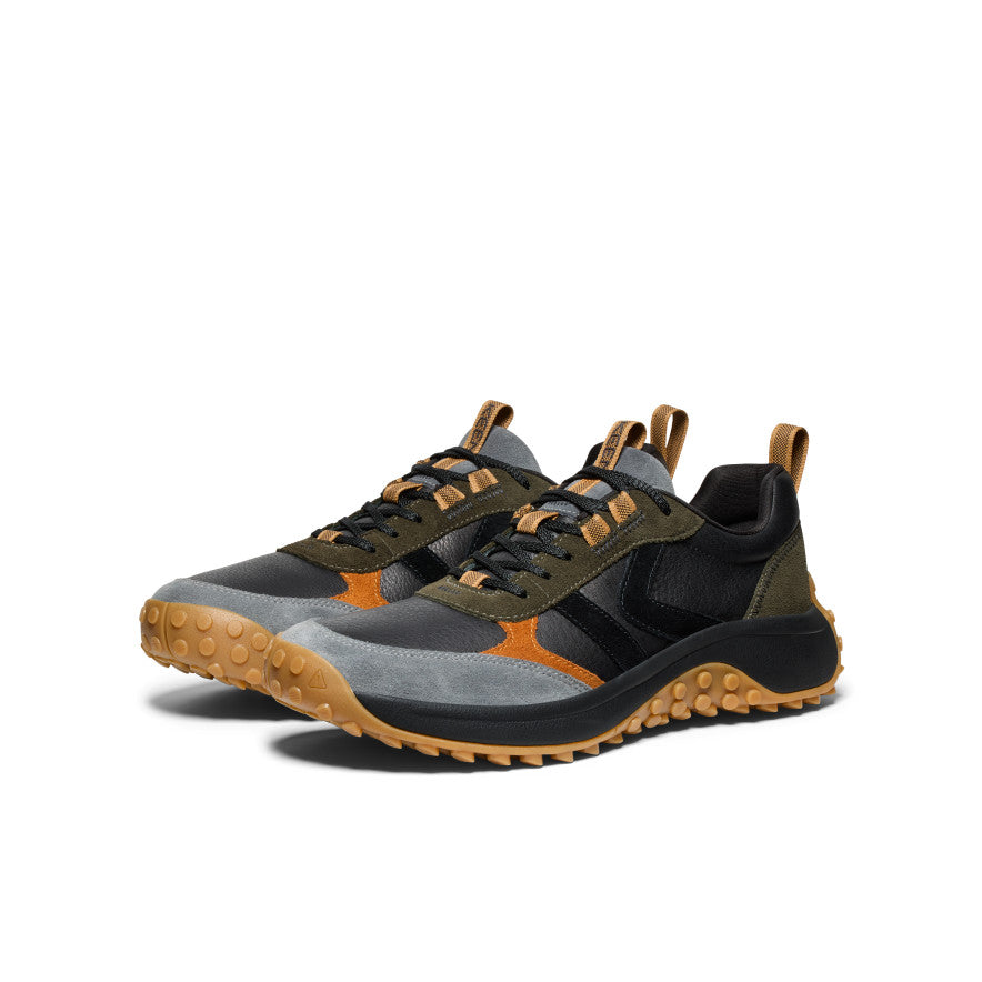  Men's KS86 Leather Sneaker | Forest Night/Keen Maple