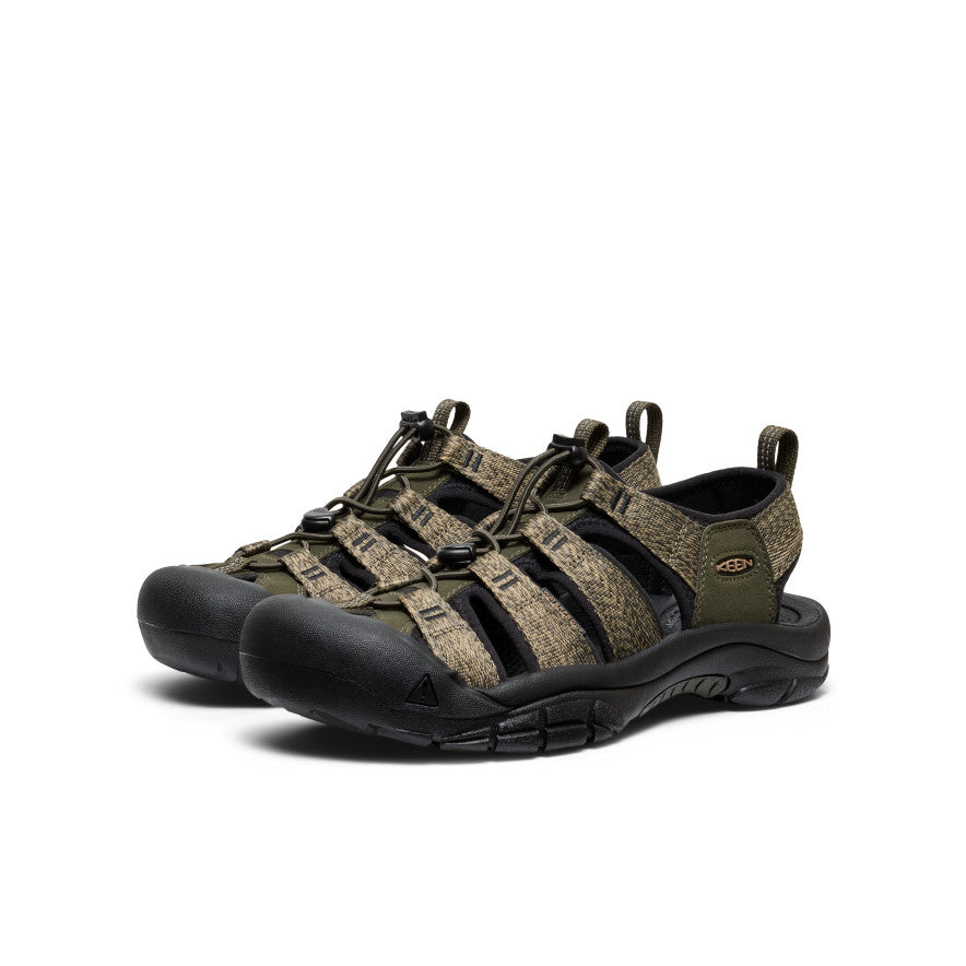 Keen Men's Newport H2 Sandal | Forest Night/Black