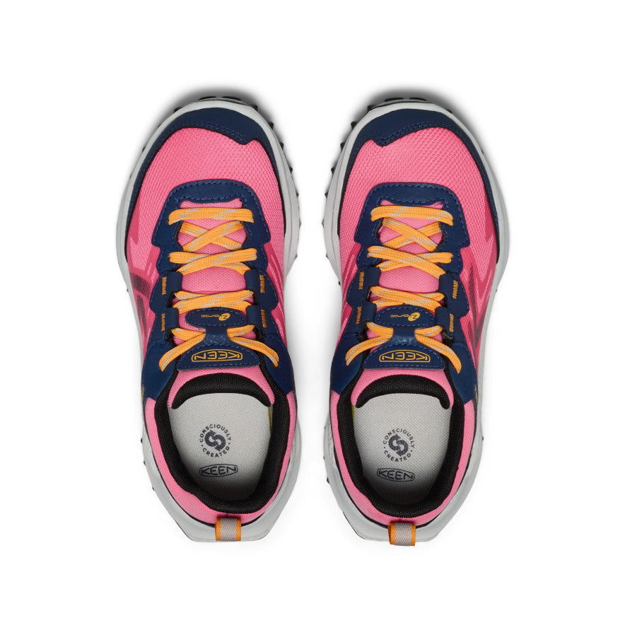 Keen Big Kids' Zionic Waterproof Shoe | Naval Academy/Pink Lemonade