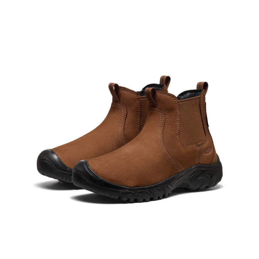 Keen Women's Greta II Waterproof Chelsea | Bison/Black