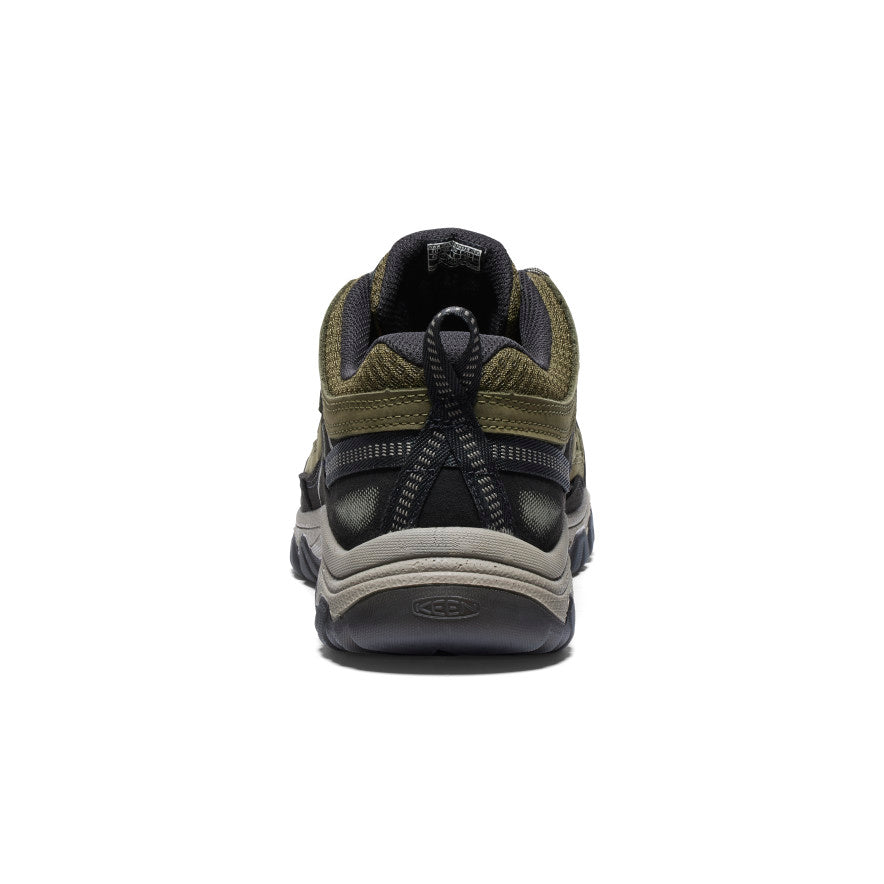 Keen Men's Targhee IV Vented Hiking Shoe | Dark Olive/Gold Flame