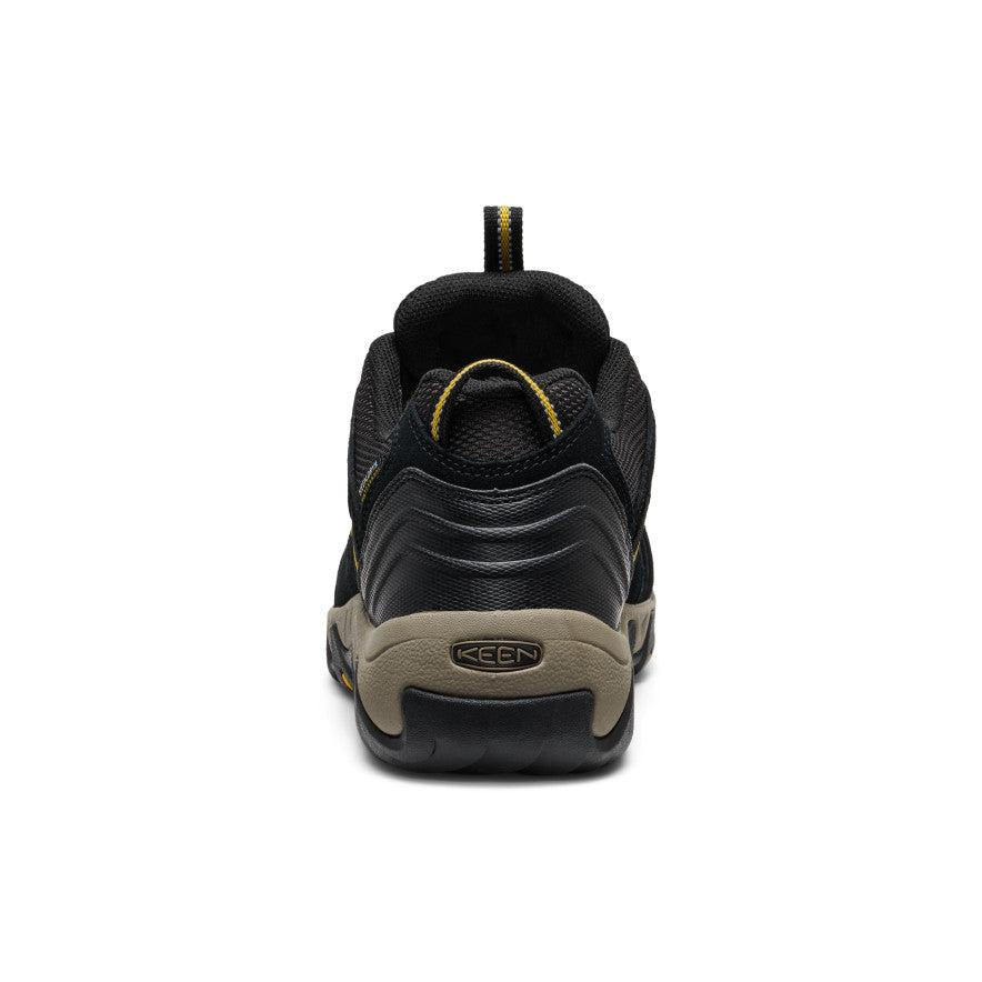 Keen Men's Headout Waterproof Hiking Shoe | Black/Lemon Curry