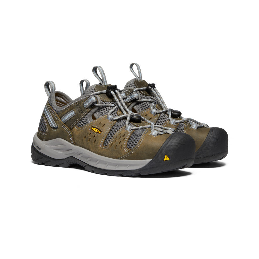 Keen Women's Atlanta Cool II ESD (Steel Toe) | Gargoyle/Blue Fog