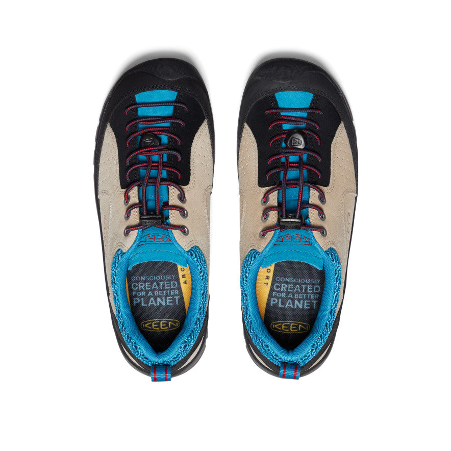 Keen Women's Jasper Rocks Sneaker | Safari/Fjord Blue