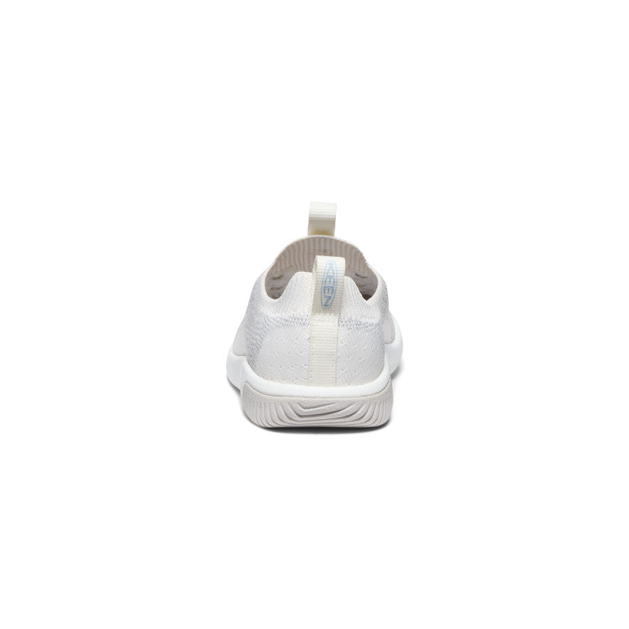 Keen Little Kids' KNX Knit Sneaker | Star White/Skyway