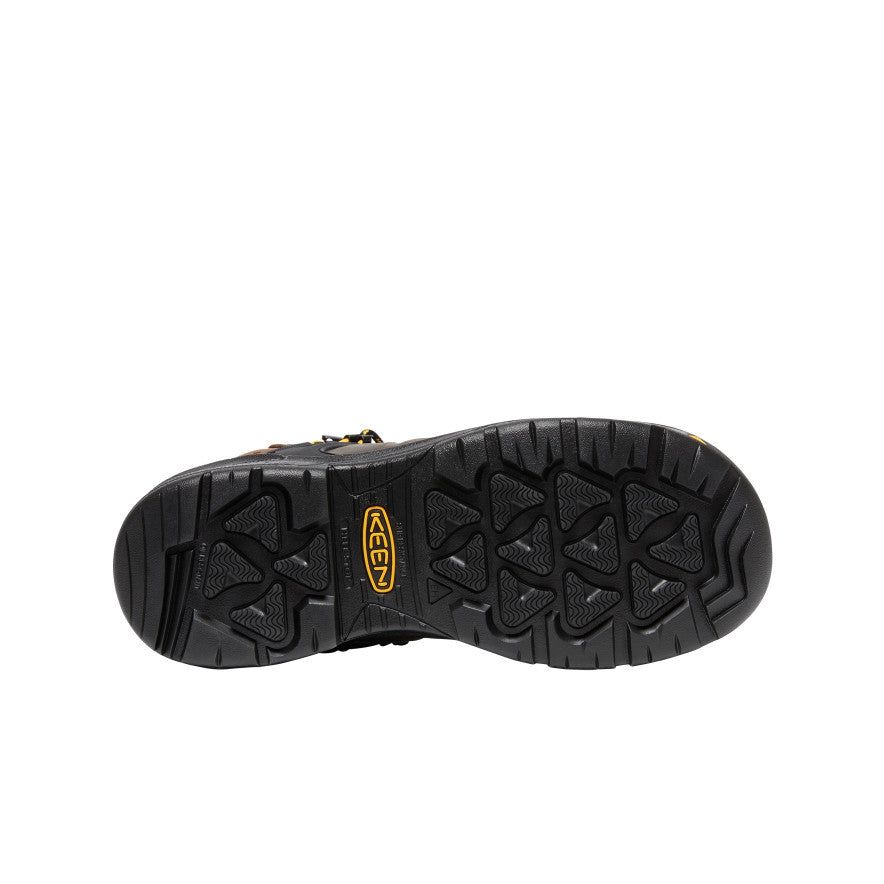 Keen Men's Dover 6" Waterproof (Carbon Toe) | Dark Earth/Black