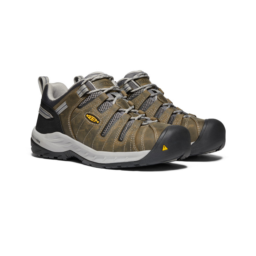 Keen Men's Flint II (Steel Toe) | Gargoyle/Paloma
