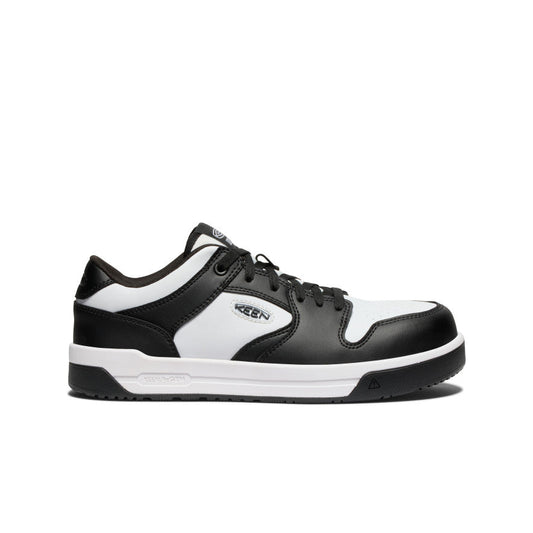 Keen Men's Overton Work Shoe (Carbon Toe) | Star White/Black