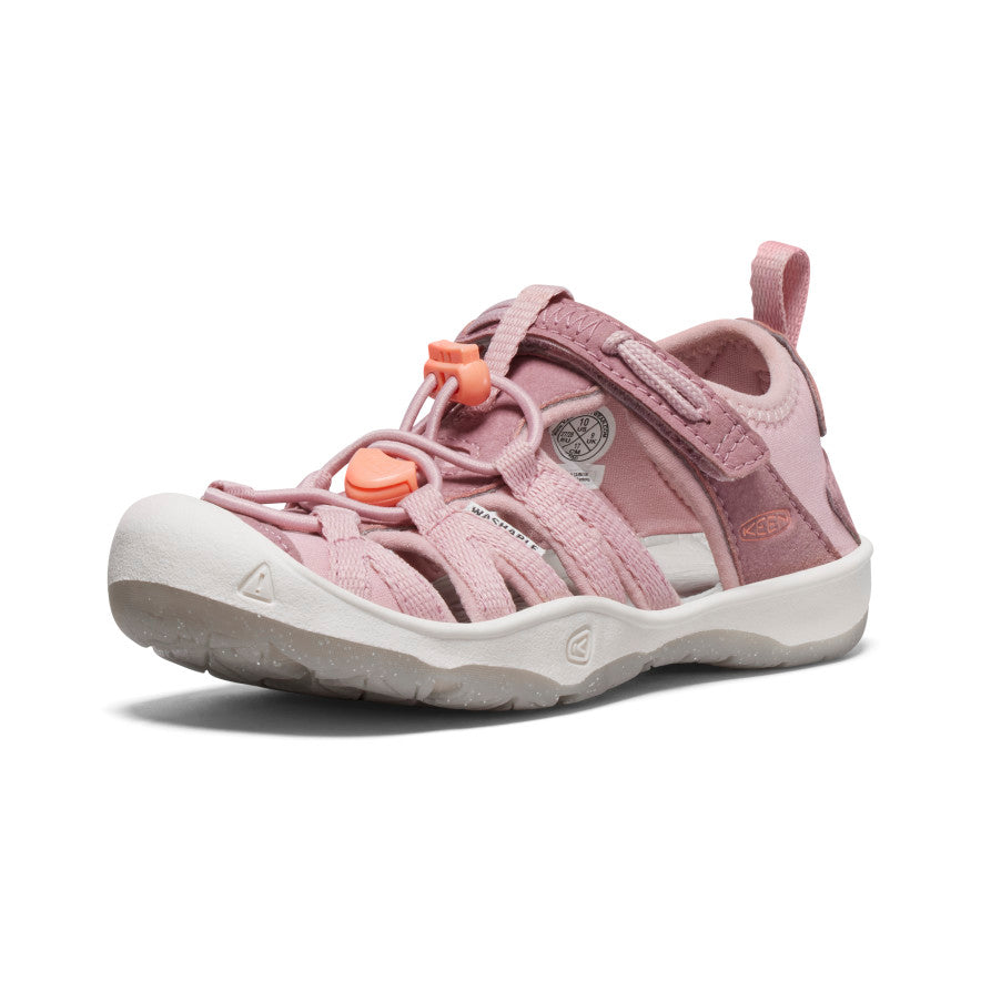 Keen Little Kids' Moxie Sandal | Nostalgia Rose/Papaya Punch