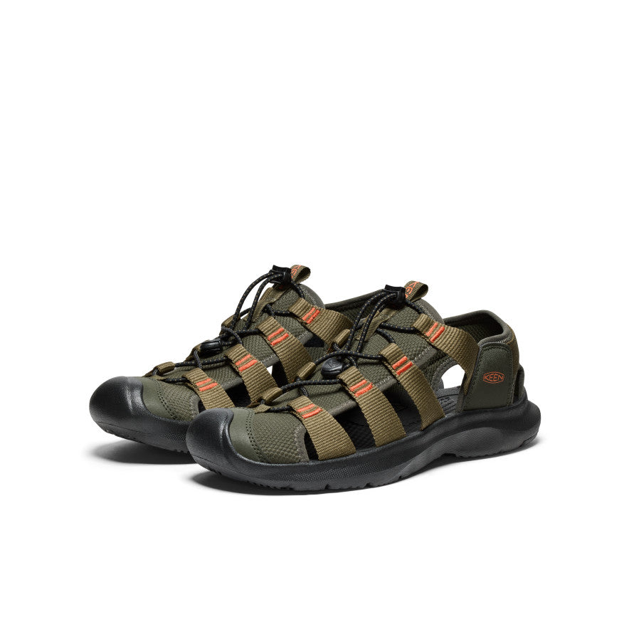 Keen Men's Seanik H2 Sandal | Forest Night/Dark Olive
