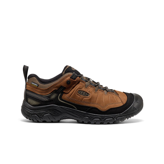 Keen Men's Targhee IV Waterproof Hiking Shoe | Bison/Black