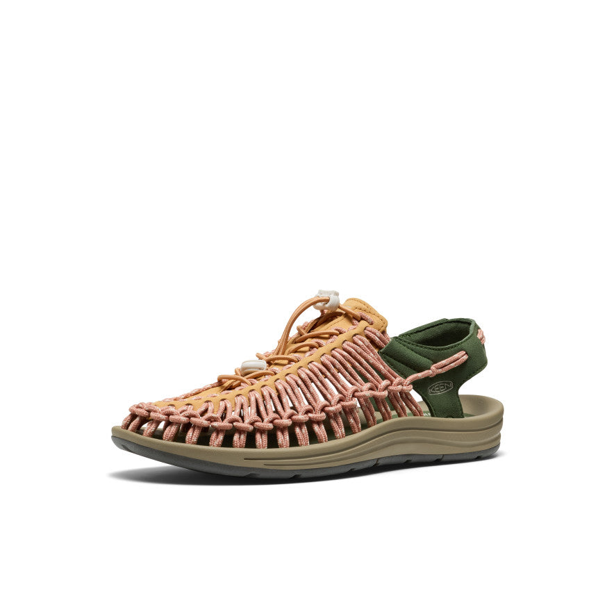 Keen Men's UNEEK Sneaker | Oak Buff/Bronze Green