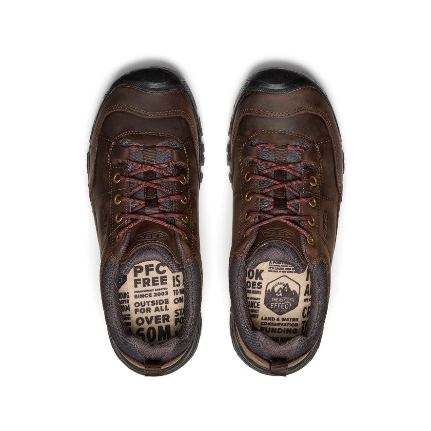 Keen Men's Targhee III Oxford Shoe | Dark Earth/Mulch