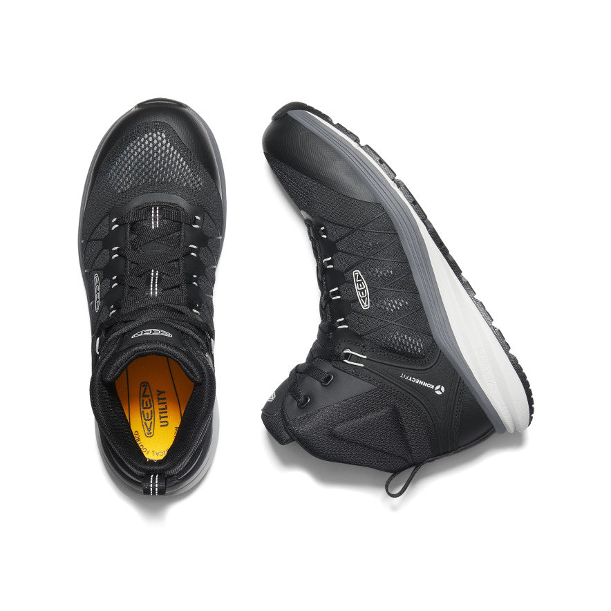 Keen Men's Vista Energy Mid (Carbon Toe) | Vapor/Black